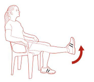 Knee exercise 06, PJS Orthopaedics Melbourne